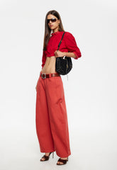 Sideline Jean - Crimson Lioness Fashion