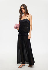 GRACIA MAXI DRESS - NOIR Lioness Fashion