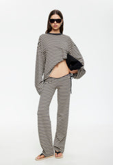 Bloom Long Sleeve - Slate Stripe Lioness Fashion