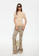 Bella Vita Top - Almond Lioness Fashion