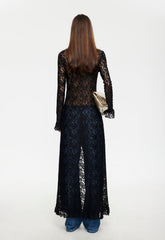 Long Nights Maxi Dress - Noir Lioness Fashion