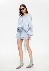 Elements Mini Dress - Baby Blue Lioness Fashion