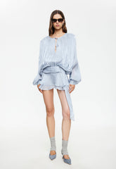Elements Mini Dress - Baby Blue Lioness Fashion