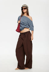Signora Pant - Chocolate Lioness Fashion