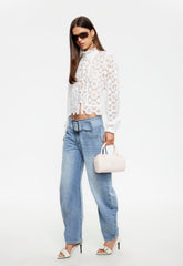 Dynasty Jean - Washed Blue Lioness Fashion