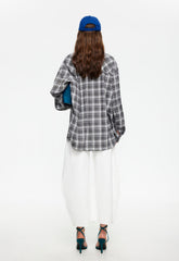 Horseshoe Cropped Jean - Porcelain Lioness Fashion