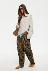 LIAISON CABLE KNIT - ASH Lioness Fashion