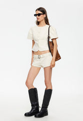 Femme Blouse - Beige Lioness Fashion