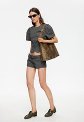 Femme Blouse - Moss Lioness Fashion
