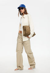 Naomi Shirt - Beige Lioness Fashion