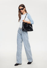 Diamante Jean - Light Denim Lioness Fashion