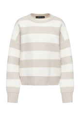 Dolce Knit - Sand Stripe Lioness Fashion