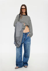 Bloom Long Sleeve - Onyx Stripe Lioness Fashion