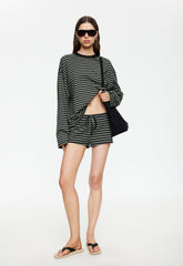 Bloom Long Sleeve - Forest Stripe Lioness Fashion