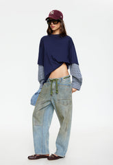 BOTTEGA SHIRT - NAVY Lioness Fashion