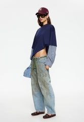 BOTTEGA SHIRT - NAVY Lioness Fashion