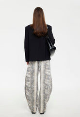 HORSESHOE JEAN - PYTHON Lioness Fashion