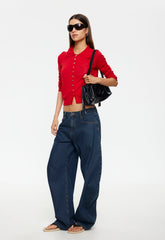 HORSESHOE JEAN - DARK DENIM Lioness Fashion