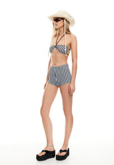 BLOOM BOOTY SHORT - CHOCOLATE SEA STRIPE Lioness Fashion