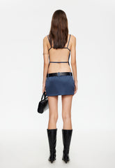 Camille Backless Top - Midnight Navy Lioness Fashion