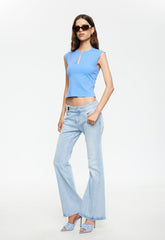 Hilton Jean - Light Denim Lioness Fashion
