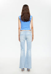 Hilton Jean - Light Denim Lioness Fashion