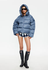 Cindy Puffer Jacket - Slate Lioness Fashion