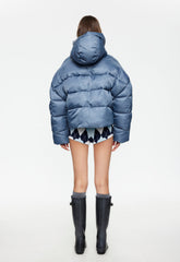 Cindy Puffer Jacket - Slate Lioness Fashion
