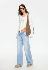 Olsen V Knit - Porcelain Lioness Fashion