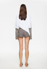 Bottega Shirt - Ash Stripe Lioness Fashion