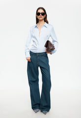 PEAK JEAN - WASHED BLUE Lioness Fashion
