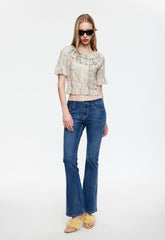 FIRST LIGHT BLOUSE - MULTI ANIMAL Lioness Fashion