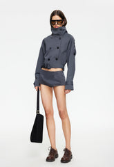 BLANC MICRO SHORT - PETROL Lioness Fashion