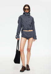 BLANC MICRO SHORT - PETROL Lioness Fashion
