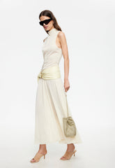 LAST LIGHT MAXI DRESS - CREAM Lioness Fashion
