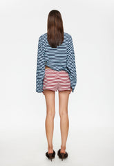 KOURT BLOOMERS - WINE STRIPE Lioness Fashion