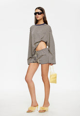 KOURT BLOOMERS - BEIGE STRIPE Lioness Fashion
