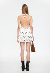 STARS ALIGN MINI DRESS - CREAM POLKA Lioness Fashion
