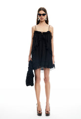 ETHEREAL MINI DRESS - OBSIDIAN Lioness Fashion