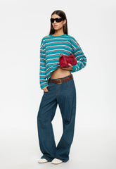 HORIZON LONG SLEEVE - FOREST STRIPE Lioness Fashion
