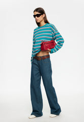 HORIZON LONG SLEEVE - FOREST STRIPE Lioness Fashion