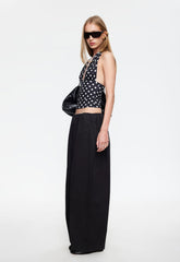 SAFARI HALTER - NOIR POLKA Lioness Fashion