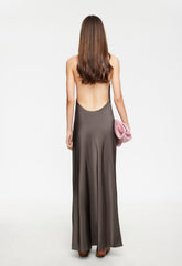 Bare Maxi Dress - Mocca Lioness Fashion
