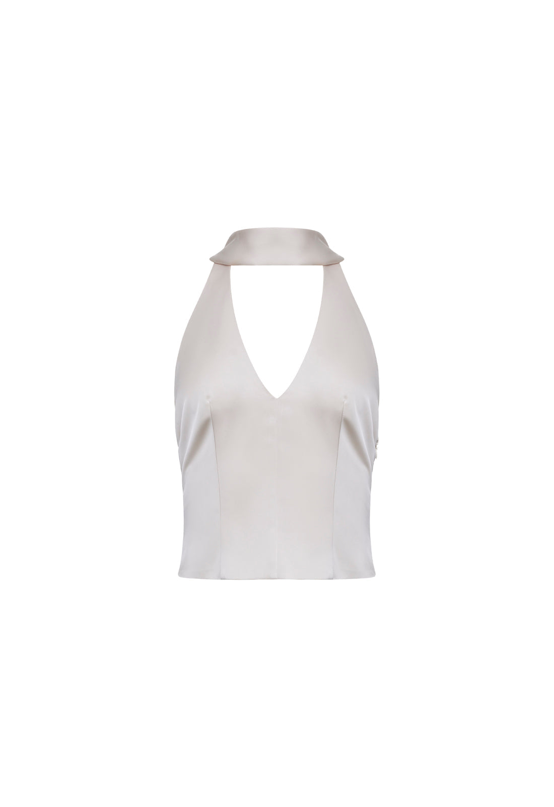 Front Row Halter - Cream Lioness Fashion