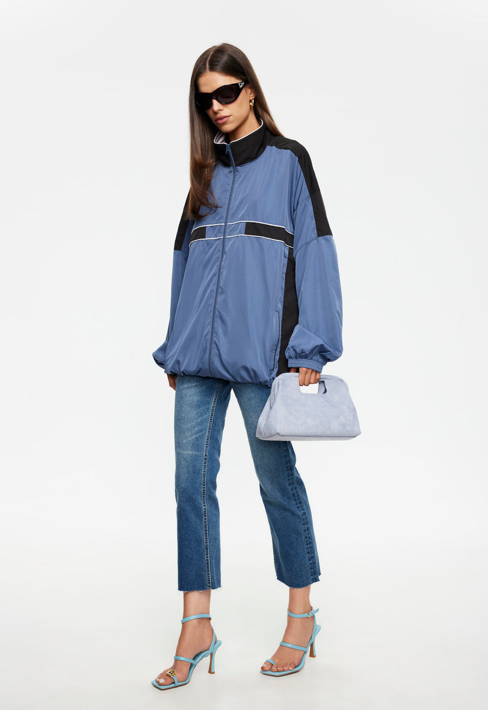Rhode Windbreaker - Slate Blue Lioness Fashion