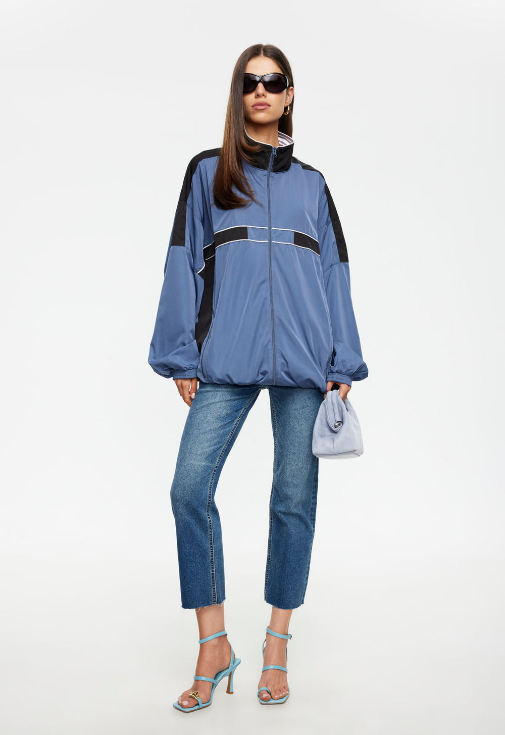 Rhode Windbreaker - Slate Blue Lioness Fashion