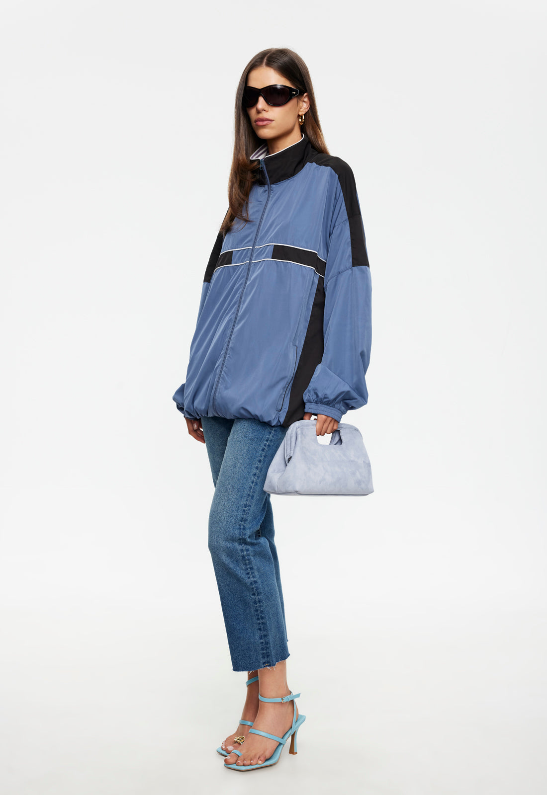 Rhode Windbreaker - Slate Blue Lioness Fashion