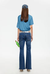 Legacy Jean - Mid Blue Lioness Fashion