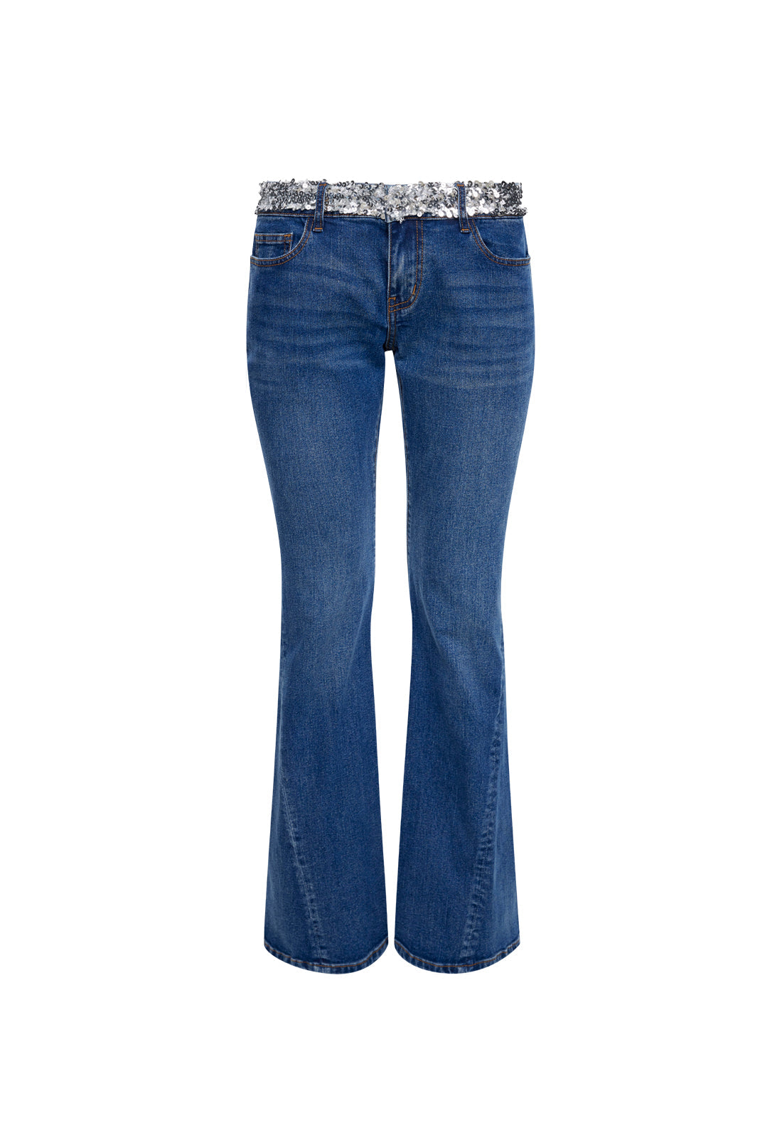 Legacy Jean - Mid Blue Lioness Fashion