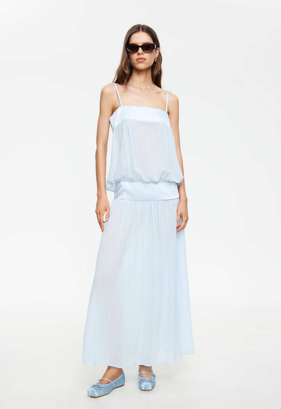 Gracia Maxi Dress - Pale Blue Lioness Fashion